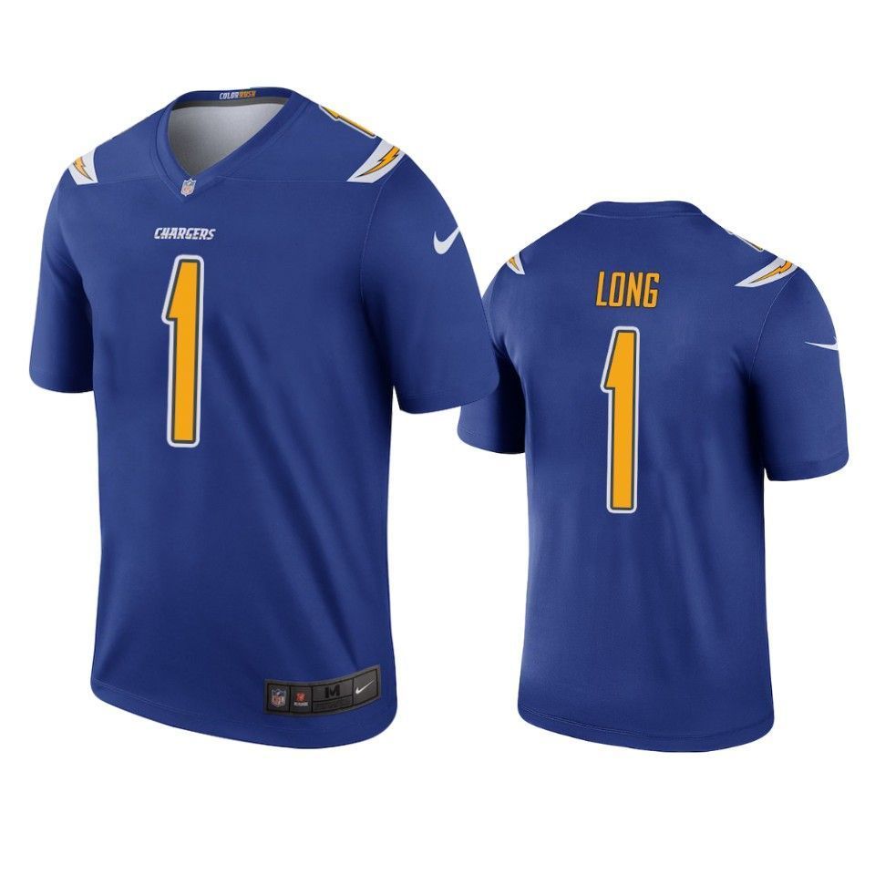 Chargers Ty Long Royal Color Rush Legend Jersey
