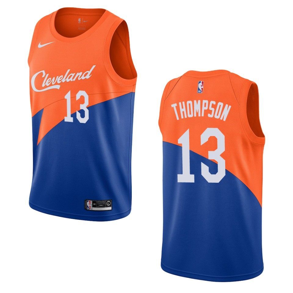 2019-20 Men's Cleveland Cavaliers #13 Tristan Thompson City Swingman Jersey - Blue