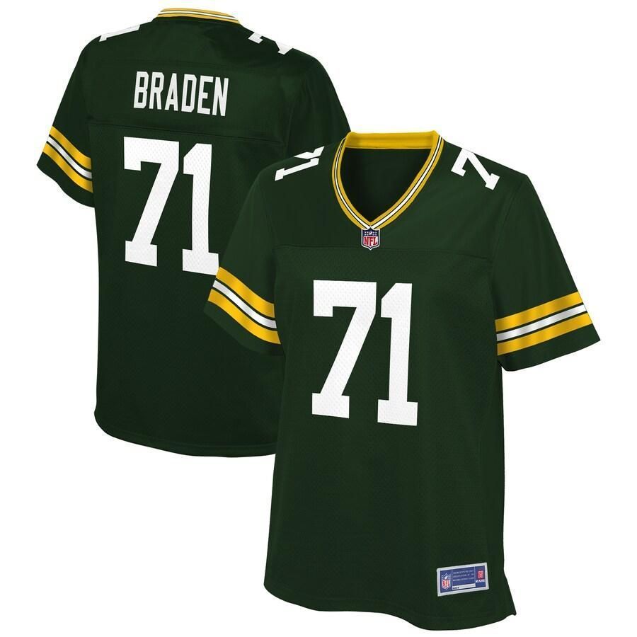 Ben Braden Green Bay Packers NFL Pro Line Women's Player Jersey - Green