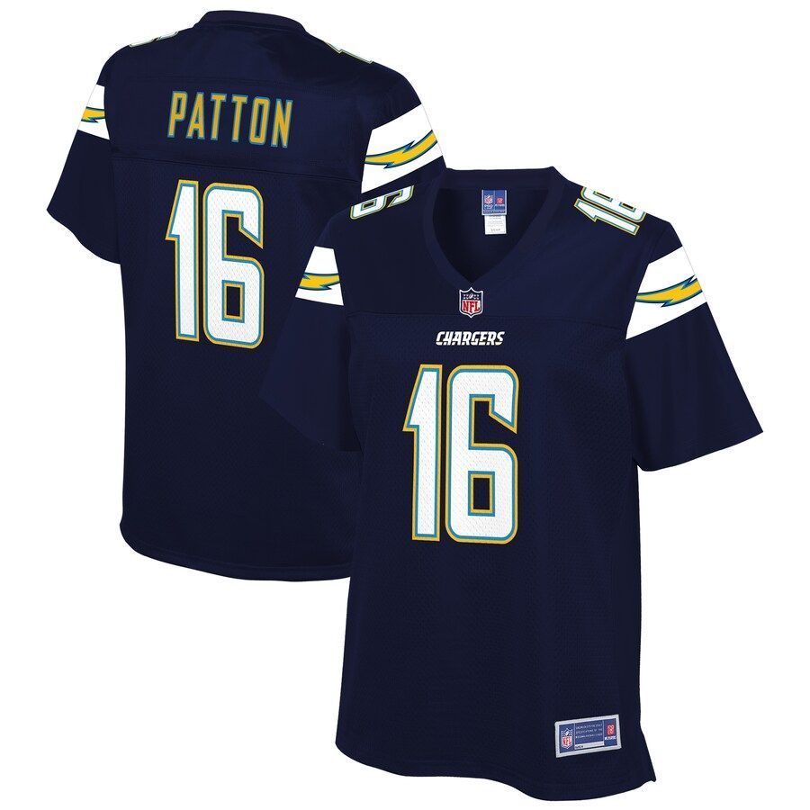 Andre Patton Los Angeles Chargers NFL Pro Line Women's Team Player Jersey - Navy