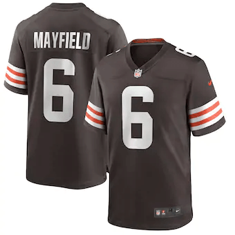 Baker Mayfield Cleveland Browns  Game Player Jersey  Brown