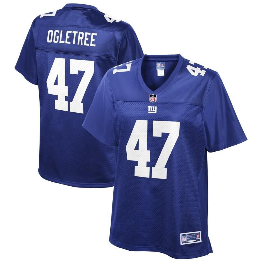 Alec Ogletree New York Giants NFL Pro Line Women's Player Jersey - Royal