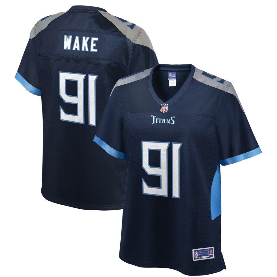 Cameron Wake Tennessee Titans NFL Pro Line Women's Player Jersey - Navy