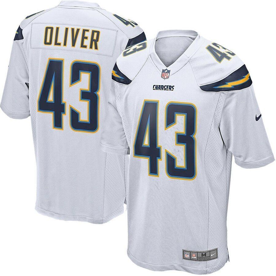 Branden Oliver Los Angeles Chargers  Game Jersey - White