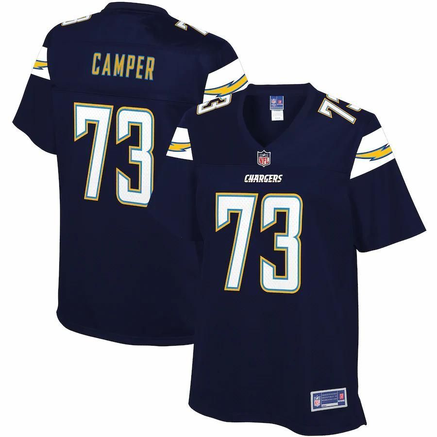 Blake Camper Los Angeles Chargers NFL Pro Line Women's Team Player Jersey - Navy