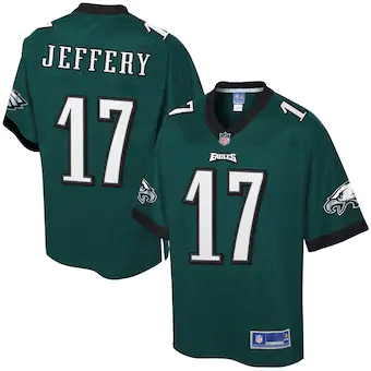 Alshon Jeffery Philadelphia Eagles NFL Pro Line Team Color Jersey - Midnight Green