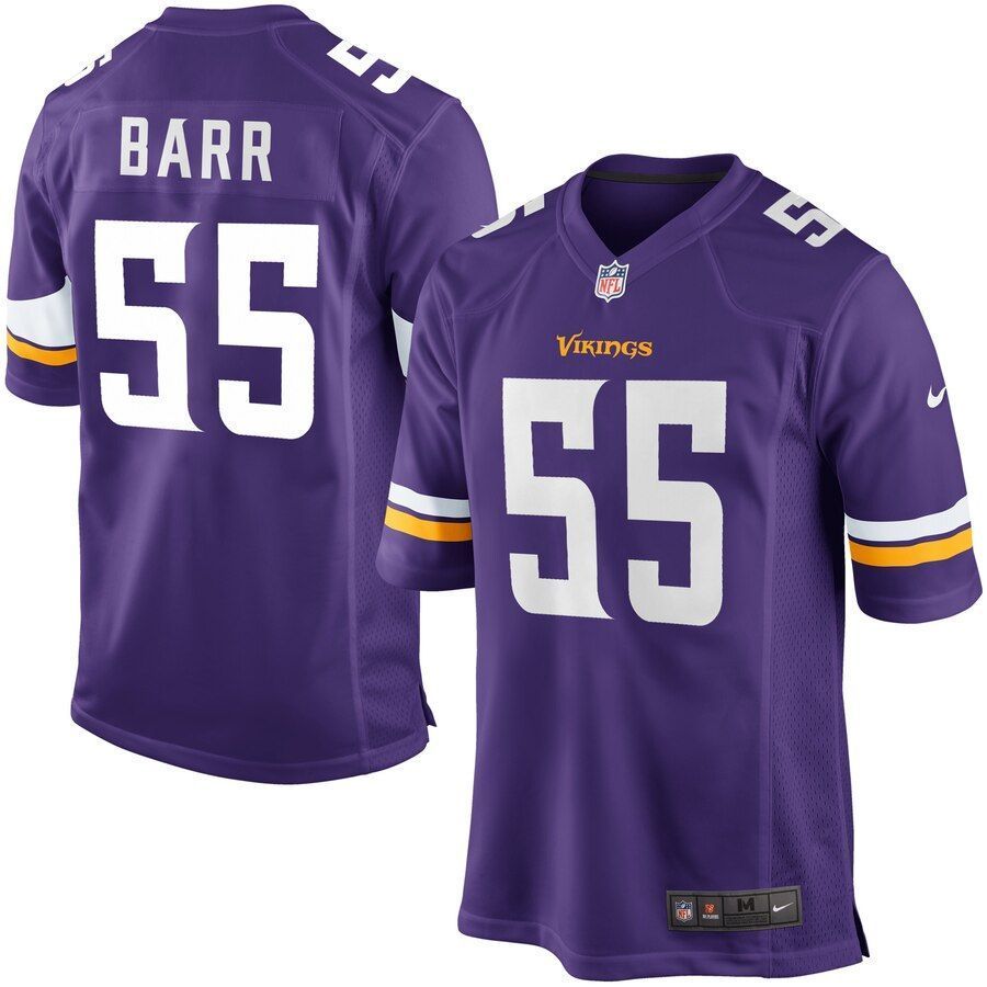 Anthony Barr Minnesota Vikings  Game Jersey - Purple