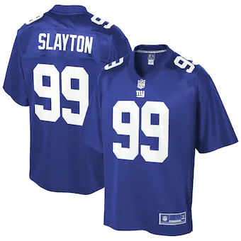 Chris Slayton New York Giants NFL Pro Line Team Player Jersey - Royal