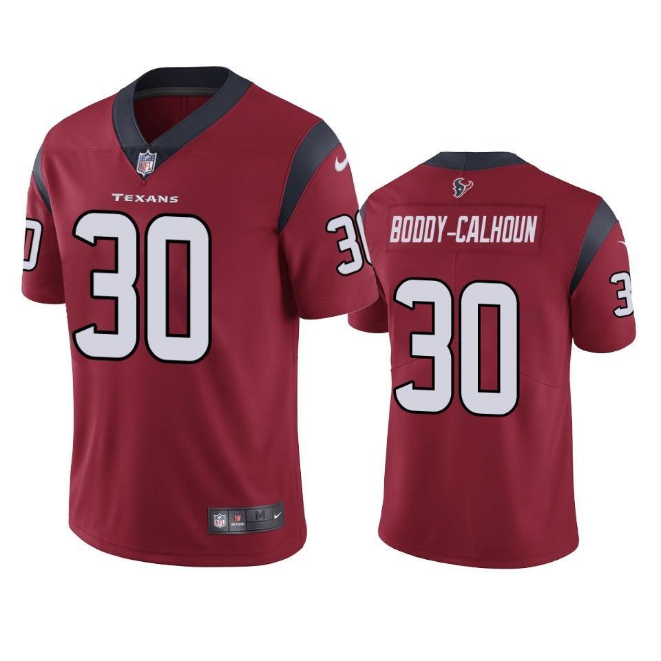 Briean Boddy-Calhoun Houston Texans Red Vapor Limited Jersey