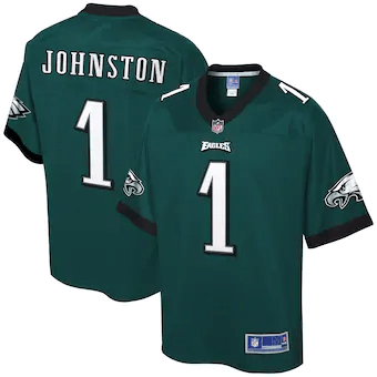 Cameron Johnston Philadelphia Eagles NFL Pro Line Game Jersey - Midnight Green