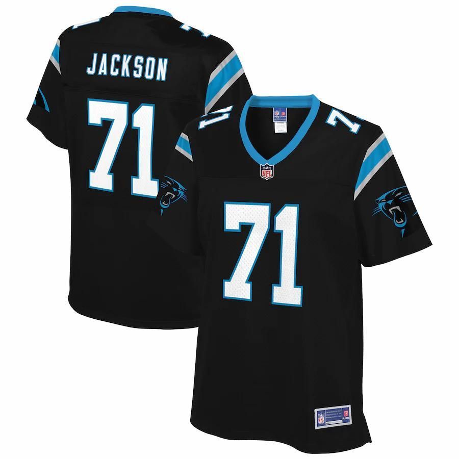 Bijhon Jackson Carolina Panthers NFL Pro Line Women's Player Jersey - Black