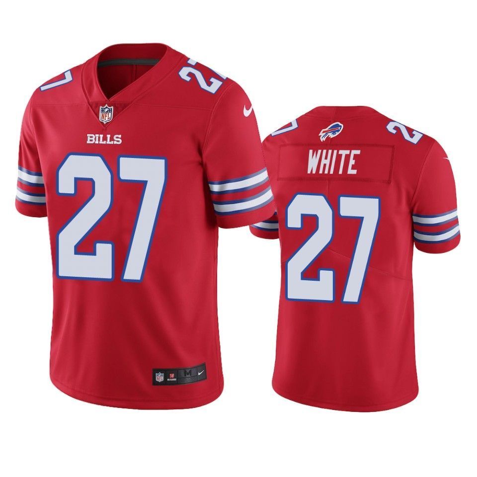 Bills Tre'Davious White Red Color Rush Limited Jersey