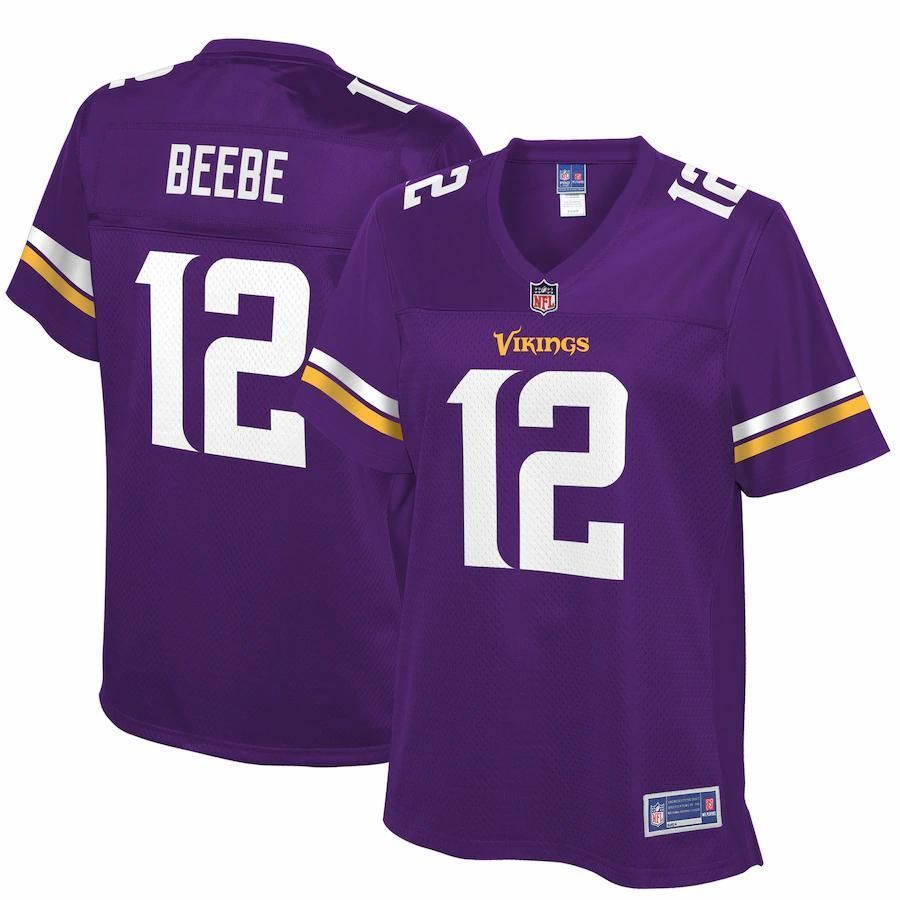 Chad Beebe Minnesota Vikings NFL Pro Line Women's Player Jersey - Purple