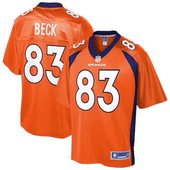 Andrew Beck Denver Broncos NFL Pro Line Primary Player Team Jersey - Orange