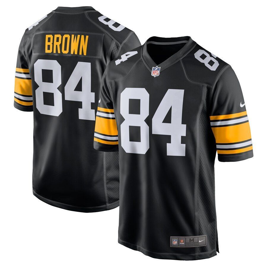 Antonio Brown Pittsburgh Steelers  Alternate Game Jersey - Black