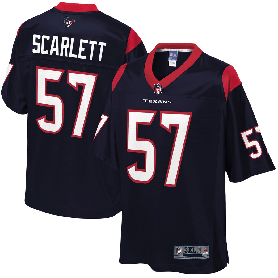 Brennan Scarlett Houston Texans NFL Pro Line Player Jersey - Navy