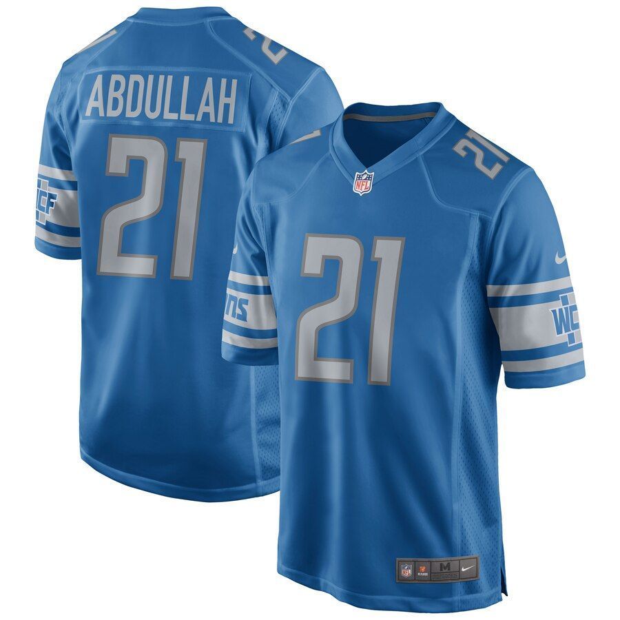 Ameer Abdullah Detroit Lions  Game Player Jersey - Blue