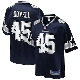 Andrew Dowell Dallas Cowboys NFL Pro Line Team Player Jersey - Navy