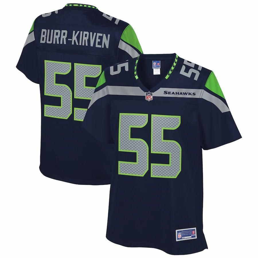 Ben Burr-Kirven Seattle Seahawks NFL Pro Line Women's Player Jersey - College Navy