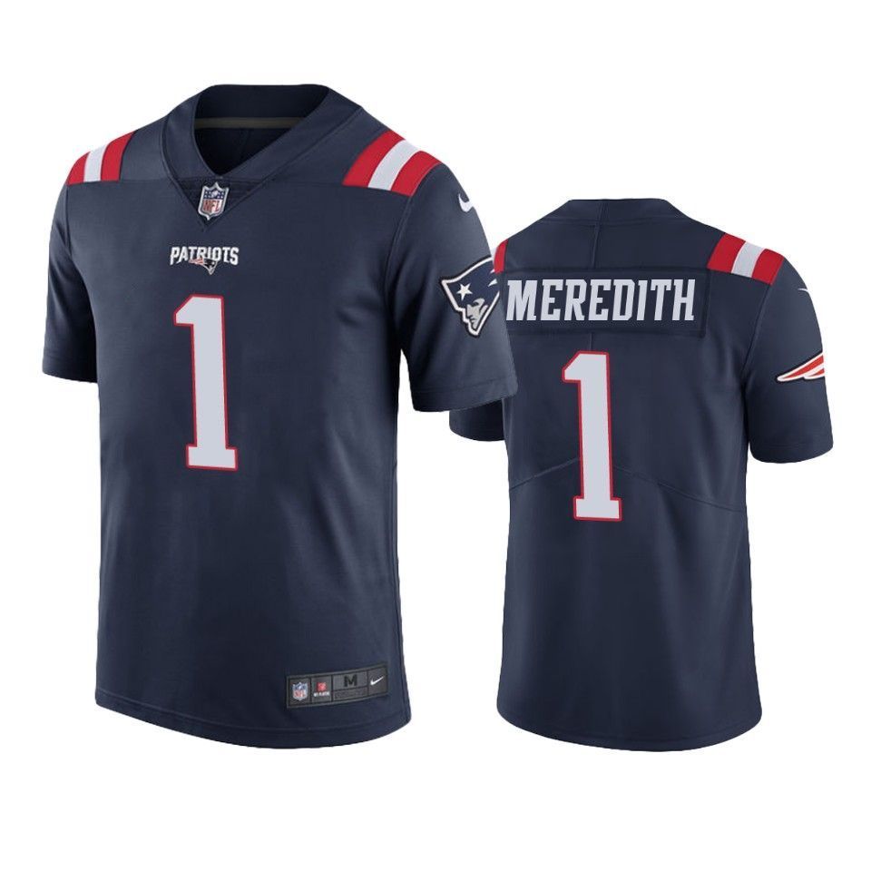 Cameron Meredith Patriots Navy Color Rush Limited Jersey
