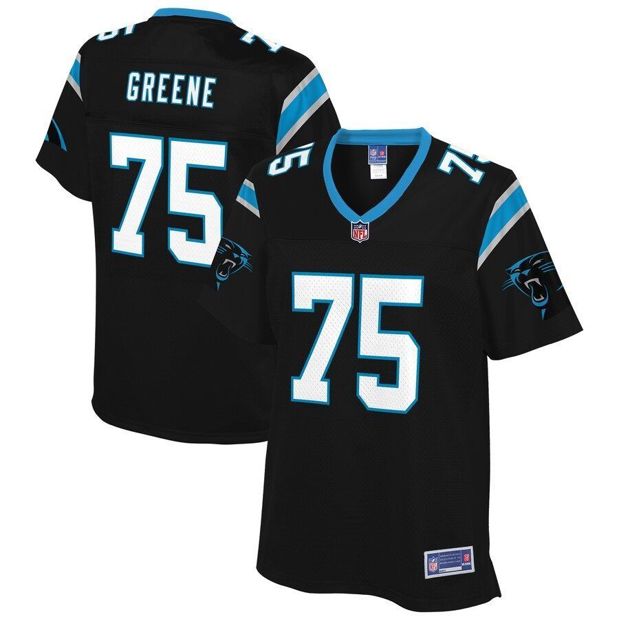 Brandon Greene Carolina Panthers NFL Pro Line Women's Team Color Player Jersey - Black