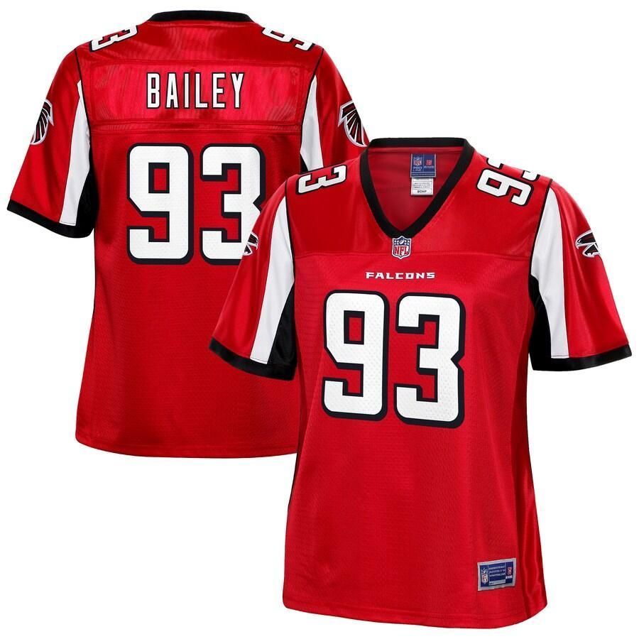 Allen Bailey Atlanta Falcons NFL Pro Line Women's Player Jersey - Red