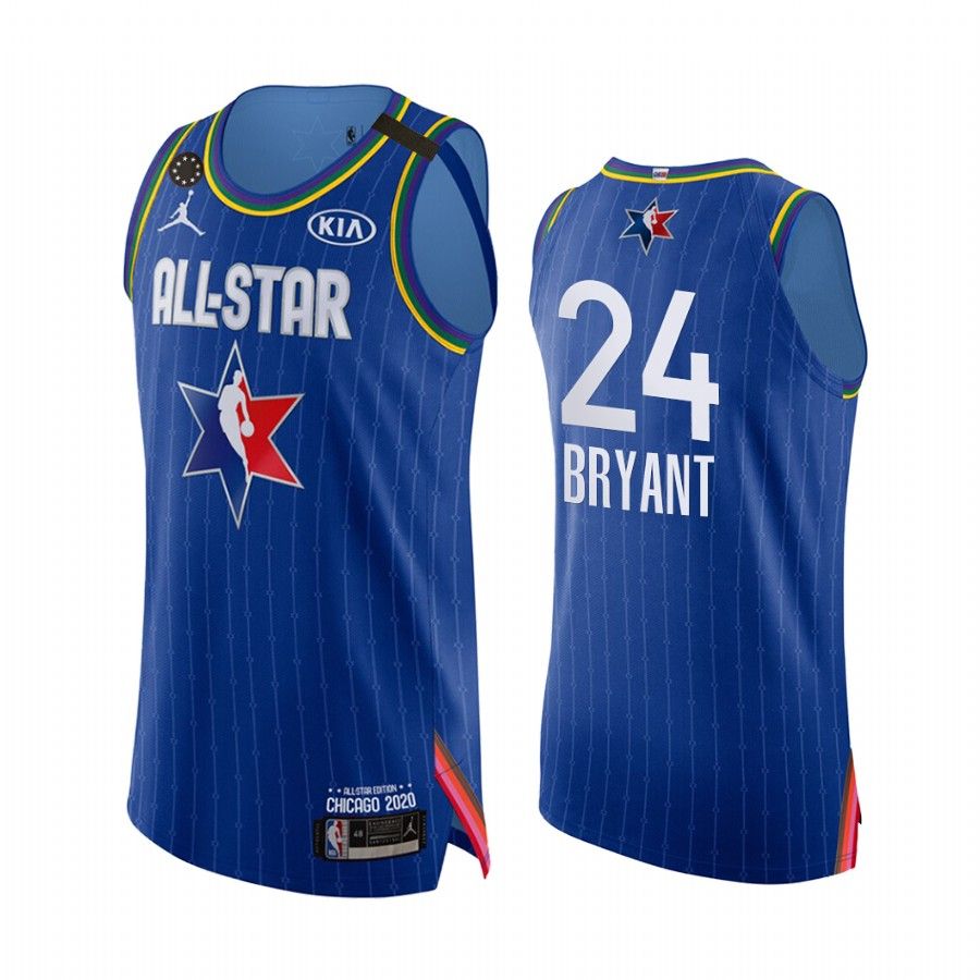 Honor Legend Lakers Kobe Bryant 2020 All-Star  Jersey Honor Legend #24 Blue