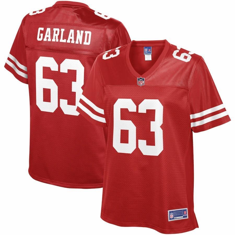 Ben Garland San Francisco 49ers NFL Pro Line Women's Player Jersey - Scarlet