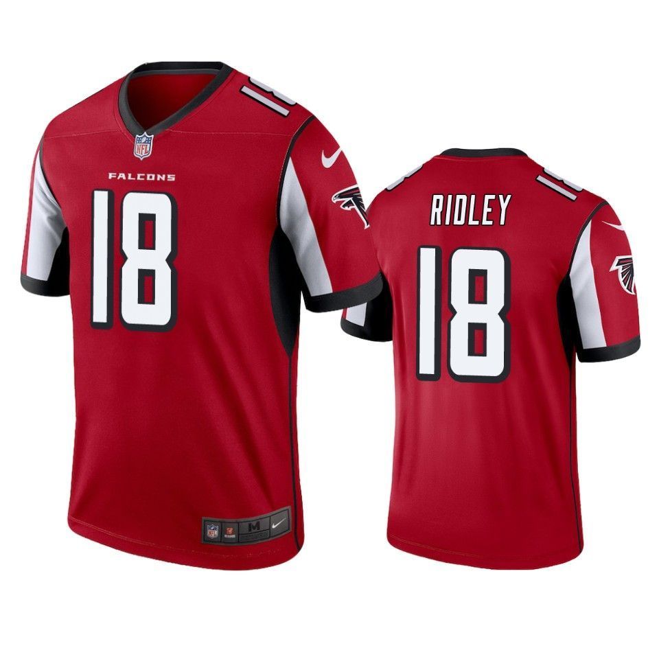 Atlanta Falcons #18 Calvin Ridley Red Legend Jersey - Men's