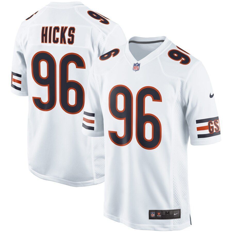 Akiem Hicks Chicago Bears  Event Game Jersey - White