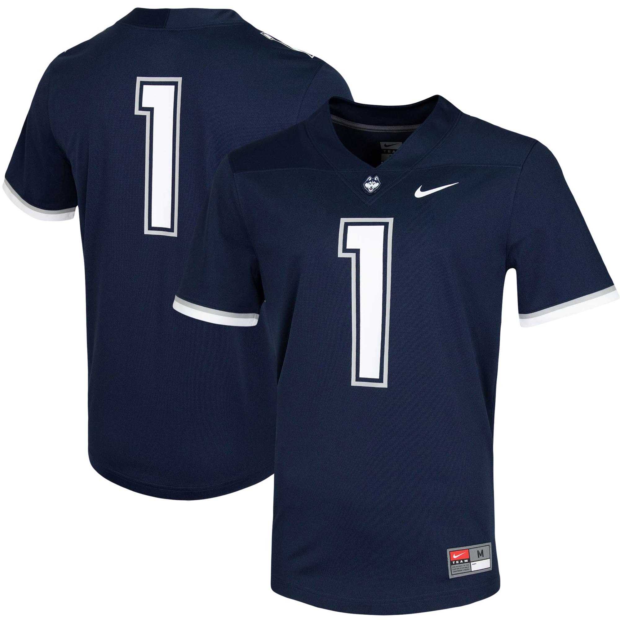 #1 Uconn Huskies Untouchable Game Jersey - Navy For Youth Women Men
