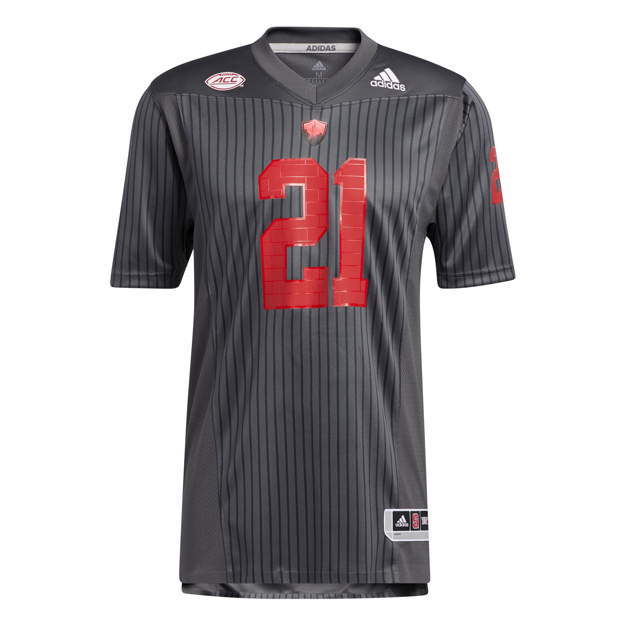 #21 Nc State Wolfpack   Strategy Premier Jersey - Gray For Youth Women Men