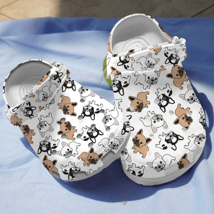 Cute French Bulldog Crocss Classic Clogs Shoes