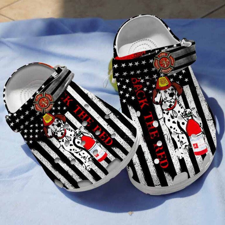 Dogs Firefighter Clogs Crocss Shoes