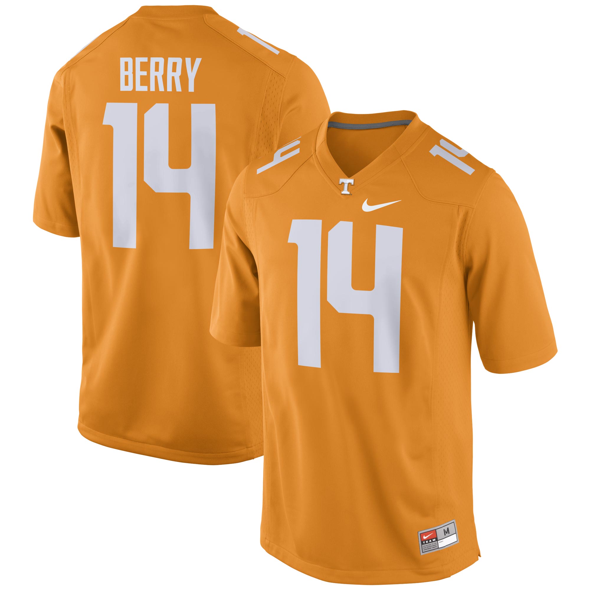 Eric Berry Tennessee Volunteers Alumni  Football Shirts Jersey - Tennessee Orange For Youth Women Men
