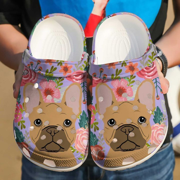 French Bulldog Cute Classic Clogs Crocss Shoes