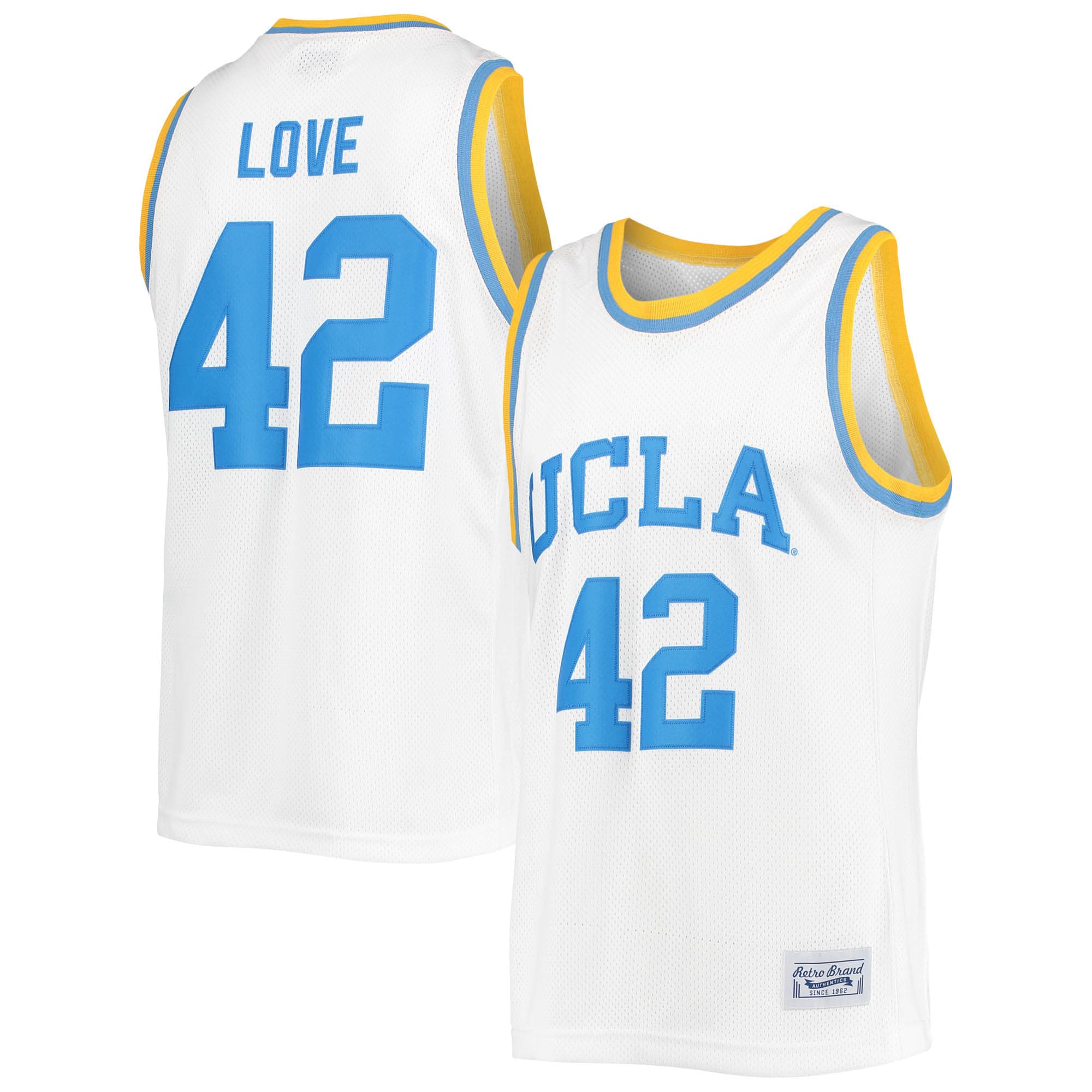 Kevin Love Ucla Bruins Original Retro Brand Commemorative Classic Basketball Jersey - White For Youth Women Men
