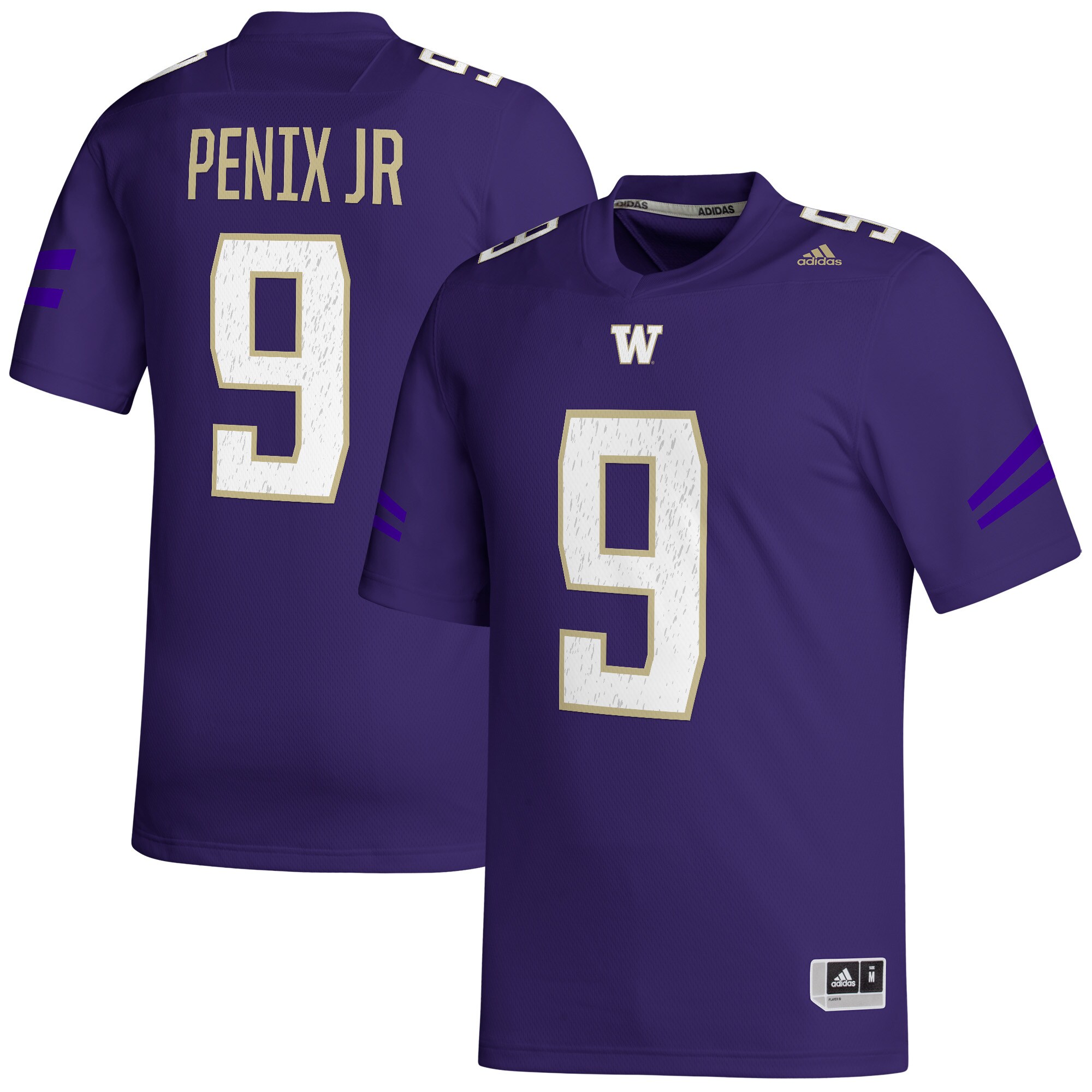 Michael Penix Jr. Washington Huskies   Nil Replica  Football Shirts Jersey - Purple For Youth Women Men