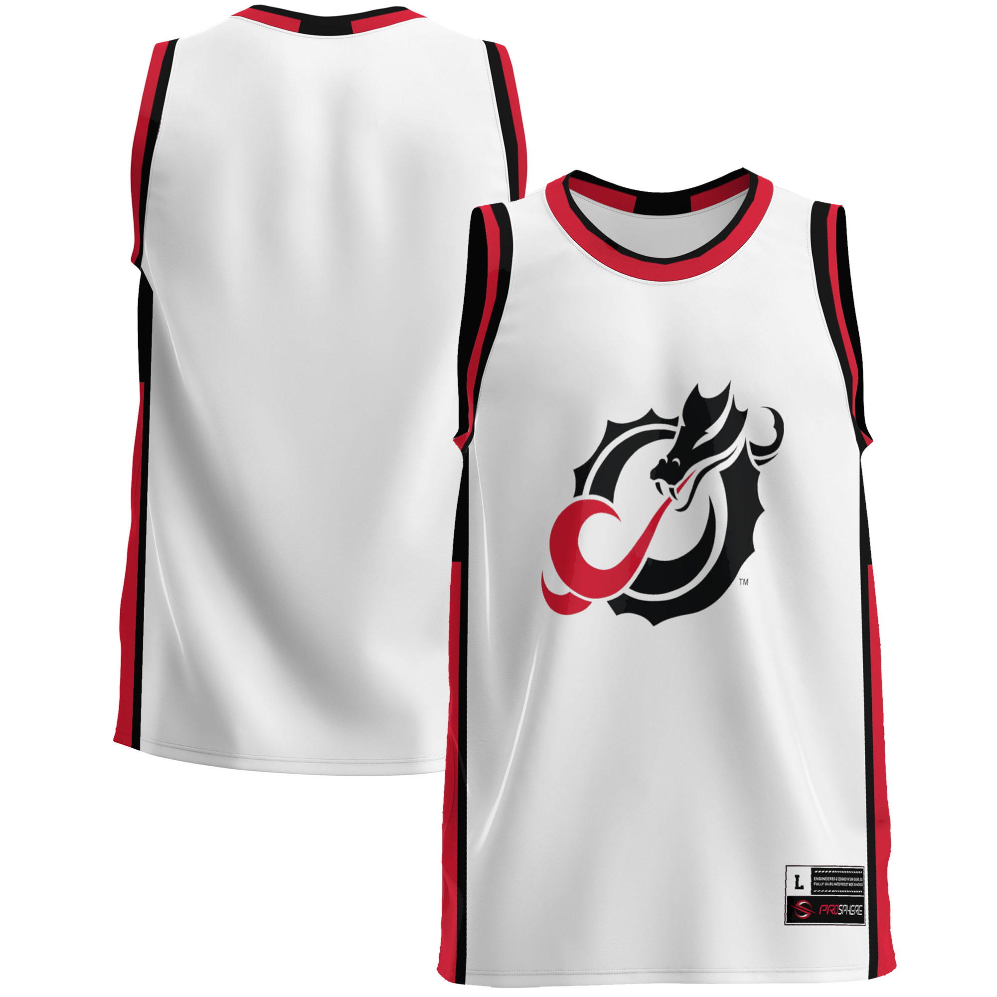 Minnesota State Moorhead Dragons Basketball Jersey - Red For Youth Women Men