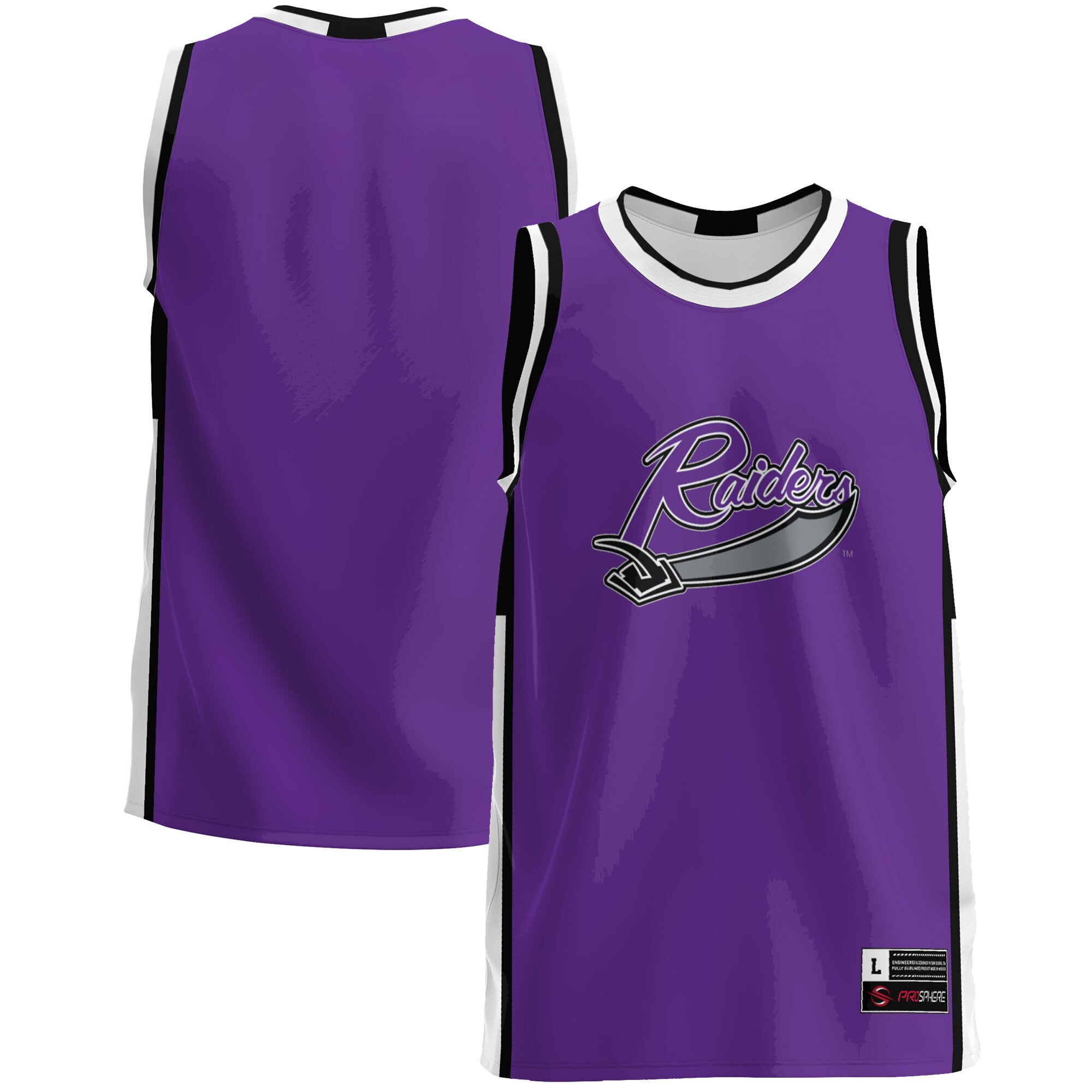 Mount Union Purple Raiders Basketball Jersey - Purple For Youth Women Men