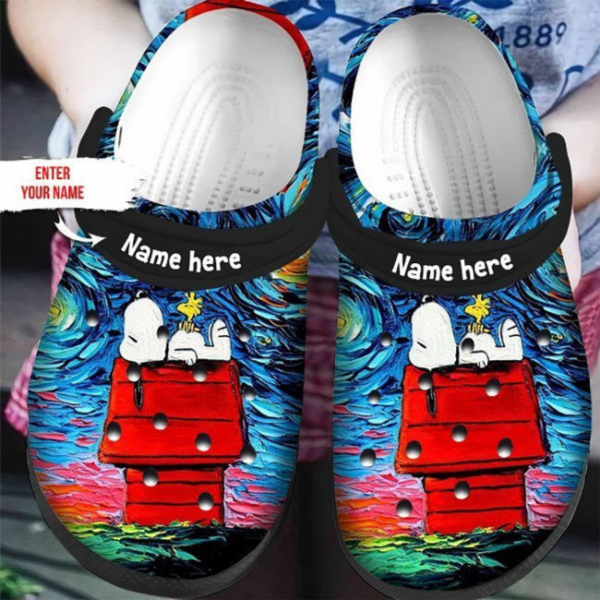 Personalized Gift For Snoopyy Lovers Adults Kids Crocsss Shoes Cute Crocband Clogs Hn
