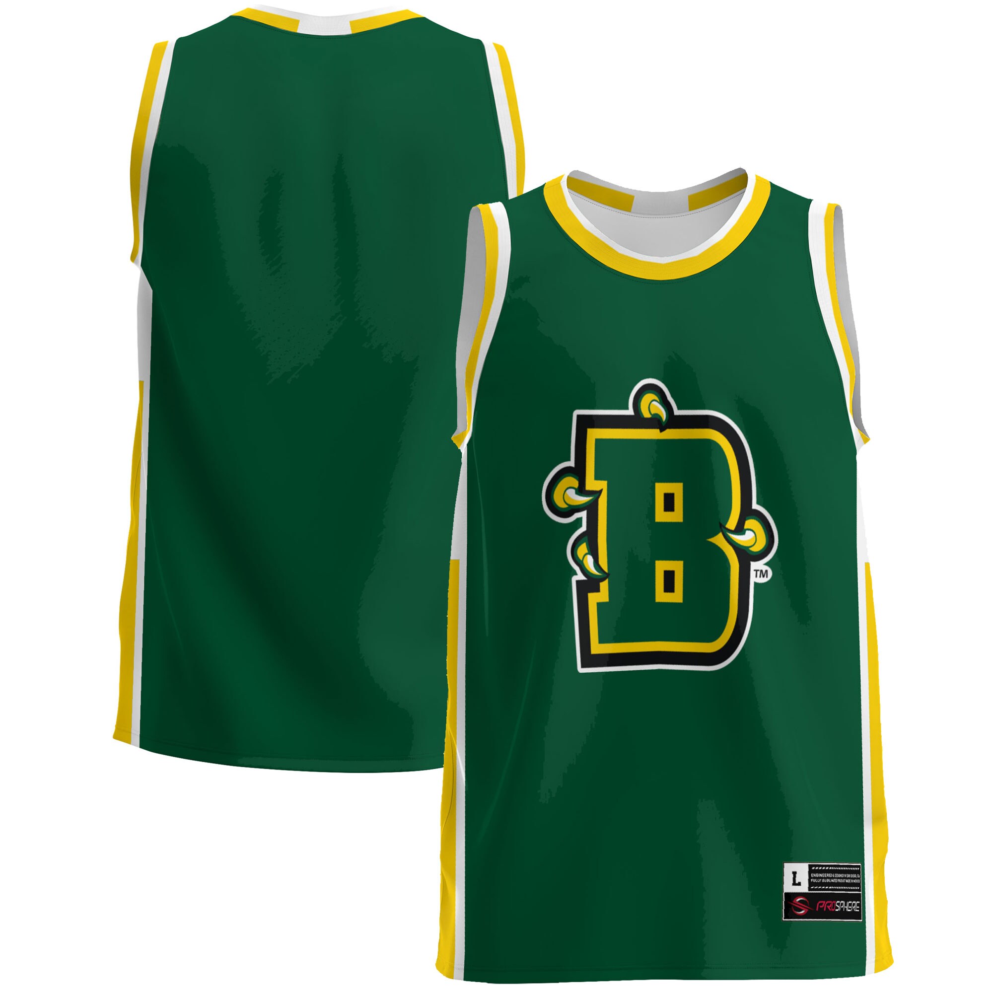 Suny Brockport Golden Eagles Basketball Jersey - Green For Youth Women Men