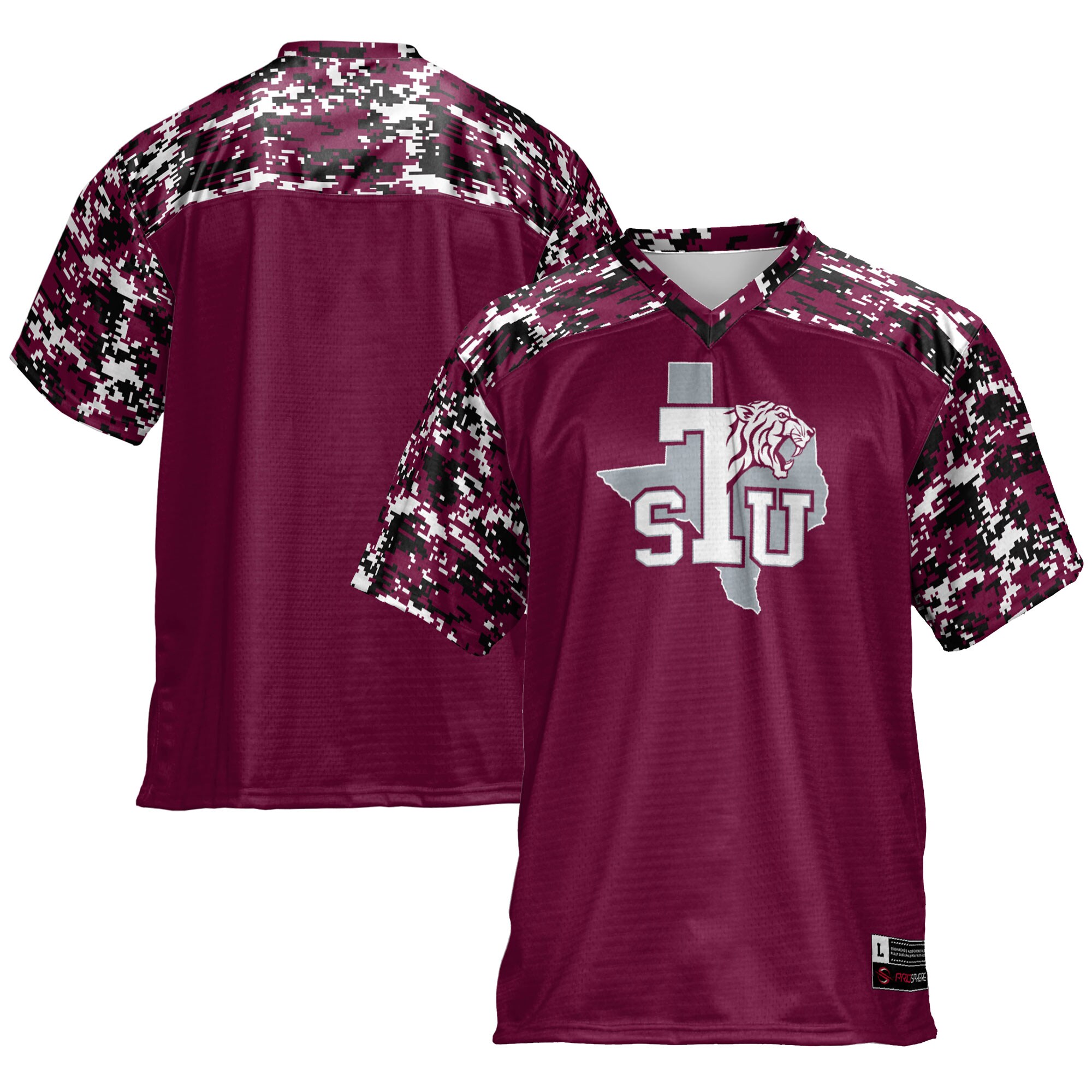 Texas Southern Tigers  Football Shirts Jersey - Maroon For Youth Women Men