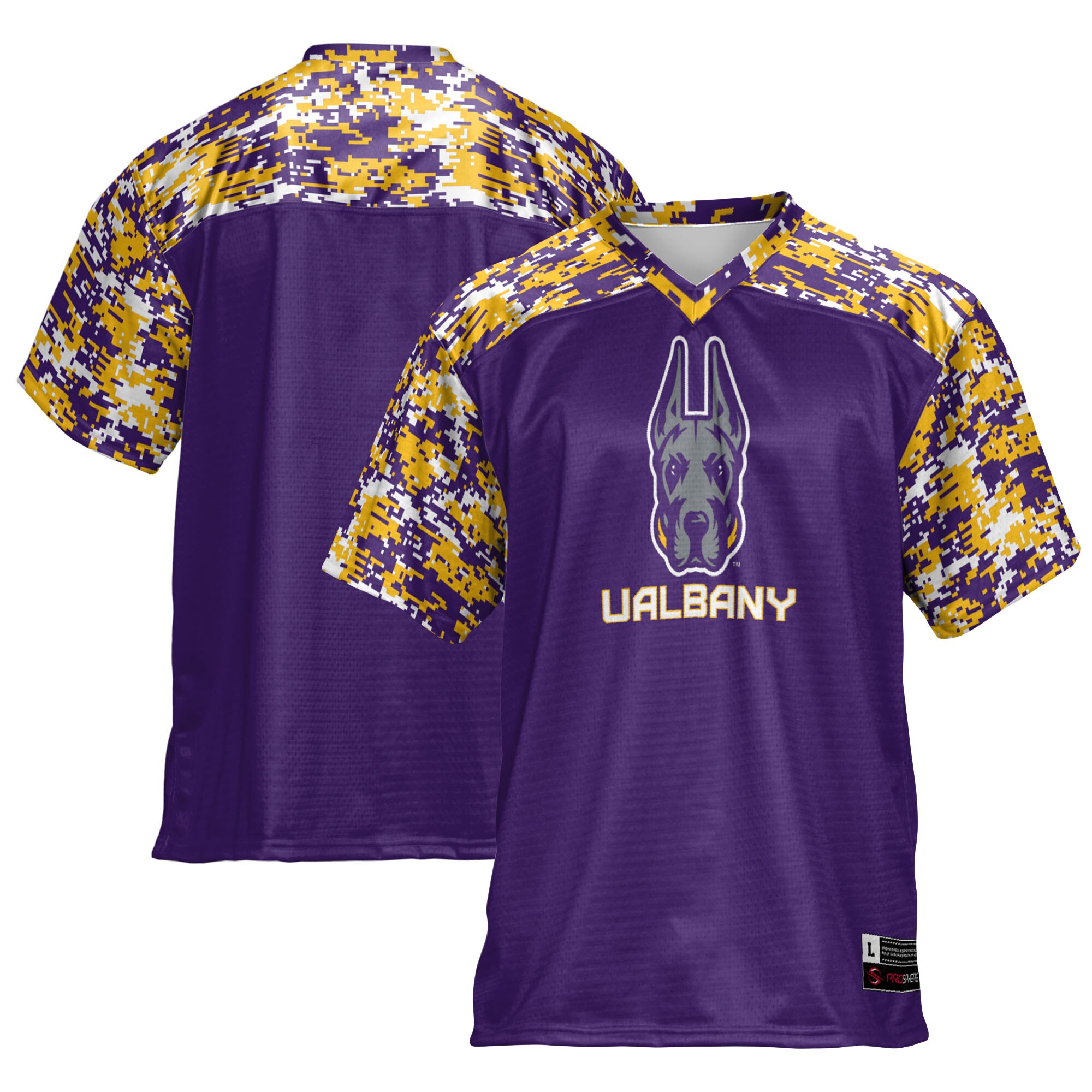 Ualbany Great Danes Prosphere  Football Shirts Jersey - Purple For Youth Women Men